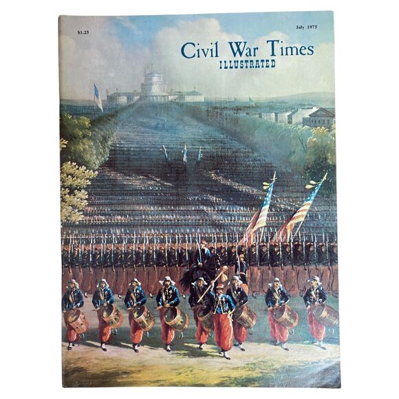 1975 Civil War Times Illustrated Lot of 10 History Magazines Excluding Mar - Picture 8 of 12